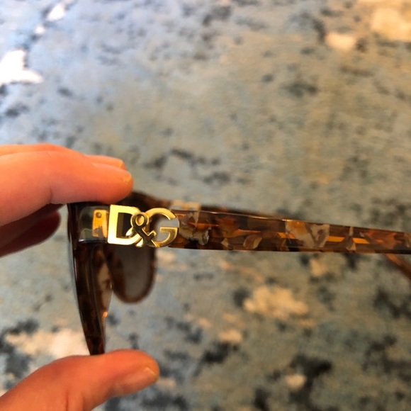 Dolce and Gabbana Tortoise Sunglasses - Picture 3 of 4